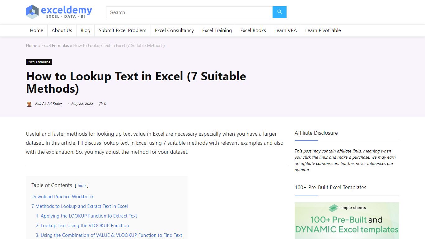 How to Lookup Text in Excel (7 Suitable Methods) - ExcelDemy